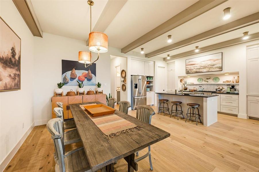 Furnished interior view inside a new home in , Aledo (Image 13).