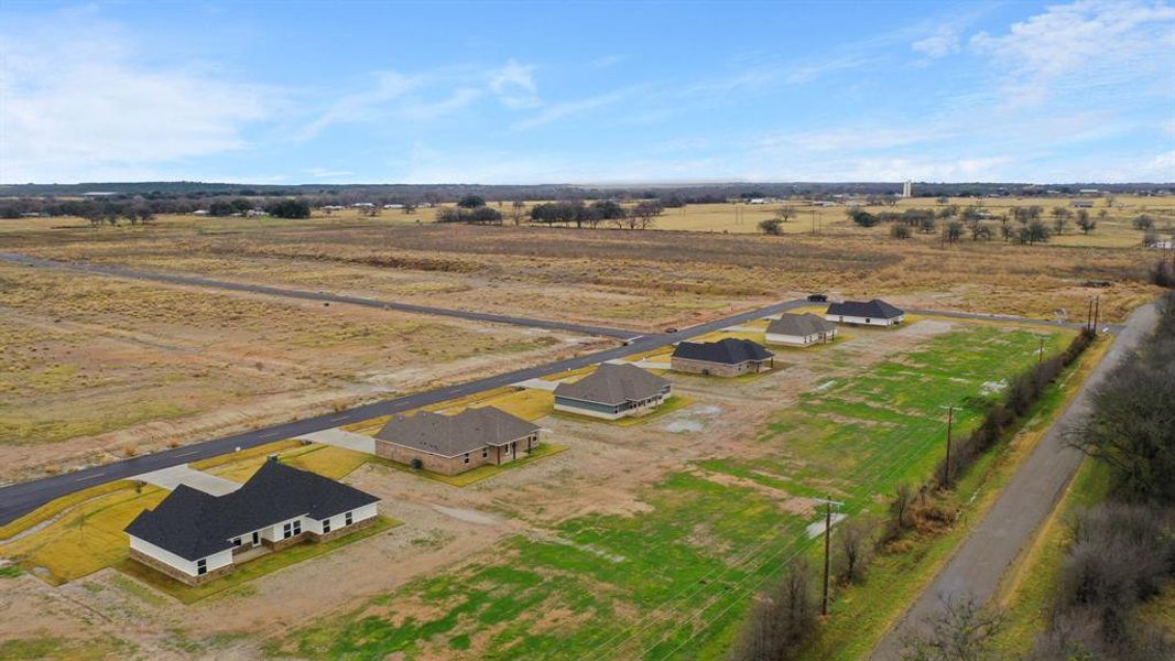 Bird's eye view with a rural view Bird's eye view with a rural view