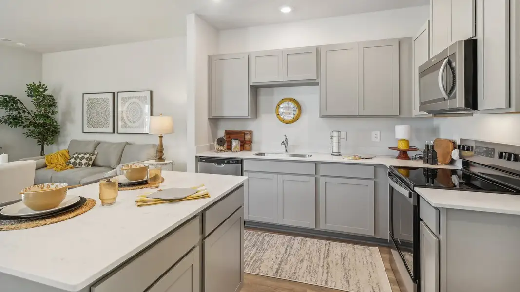 Furnished interior view inside a new home in Campbell Place, Lebanon (Image 5).