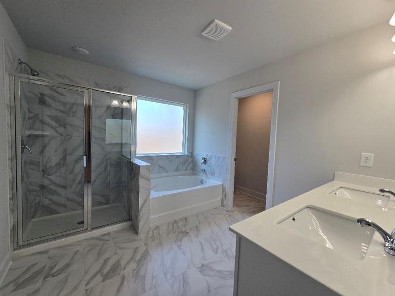 Furnished interior view inside a new home in Waters Edge, Mansfield (Image 7).