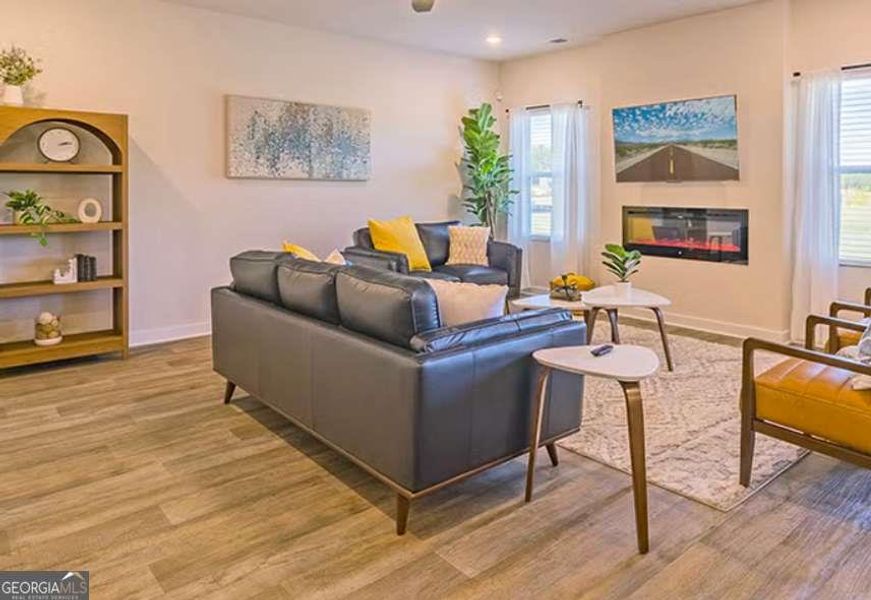 Furnished interior view inside a new home in , Social Circle (Image 3).