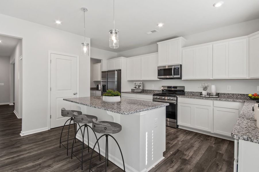 Representative furnished interior of a home built from the The Pinewood by Stanley Martin Homes in Zanes Creek, Inman (Image 3).