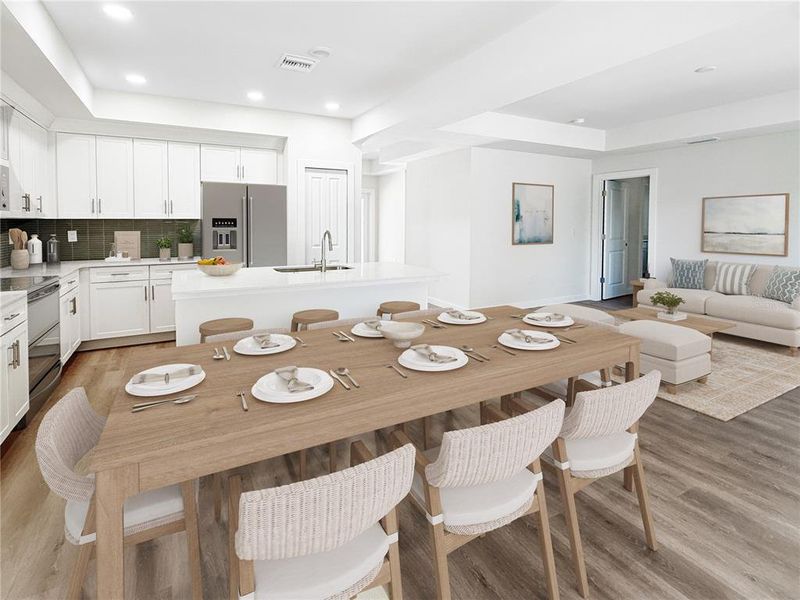 Furnished interior view inside a new home in , Port Charlotte (Image 7).
