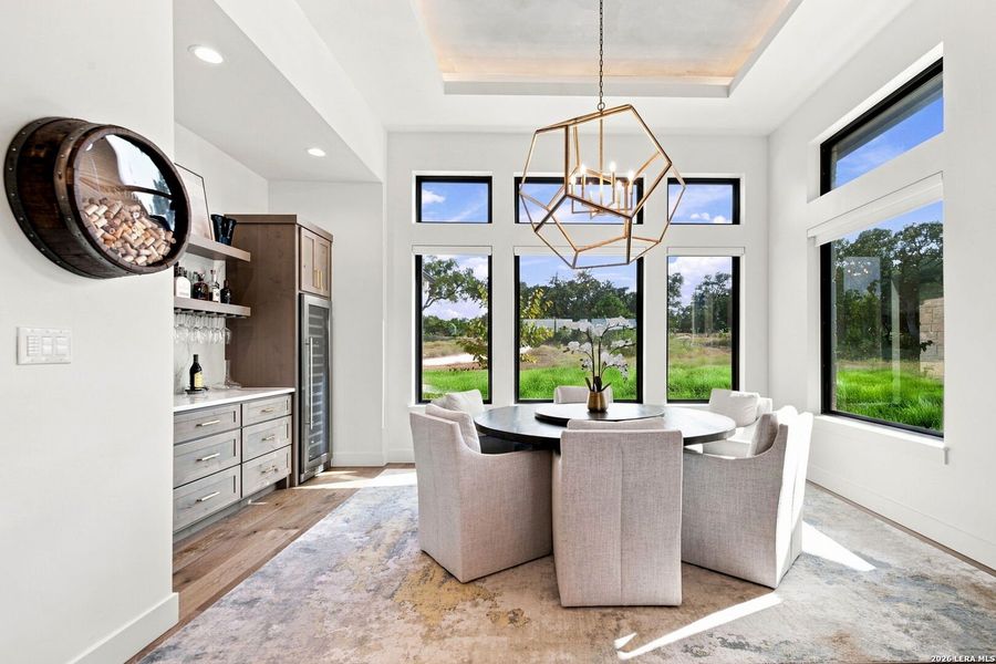 Furnished interior view inside a new home in , Boerne (Image 10).