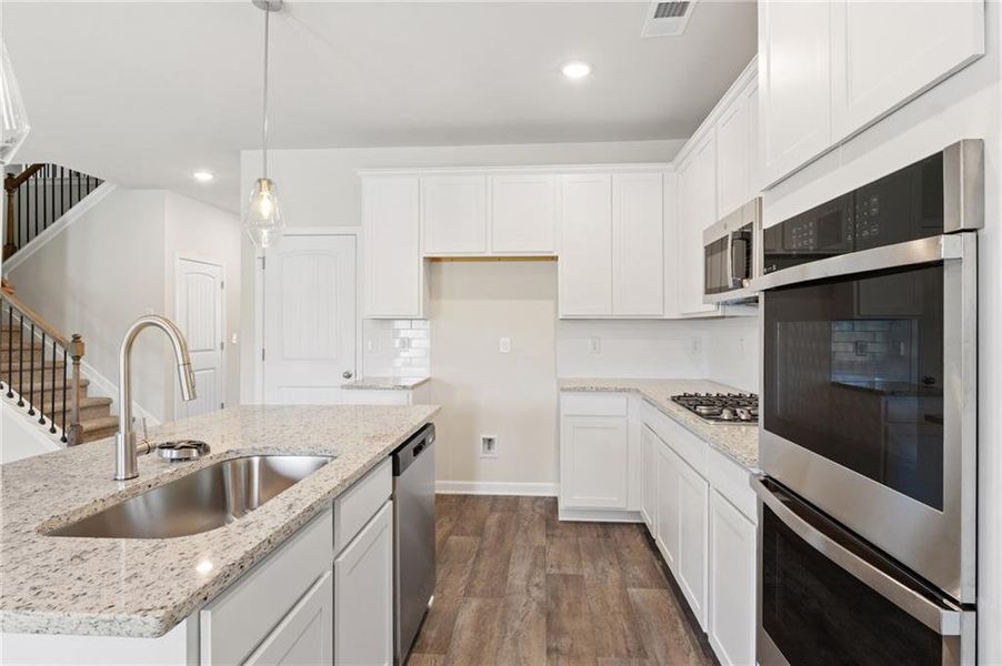 Furnished interior view inside a new home in Conner Springs, Social Circle (Image 12).