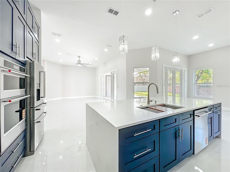 Furnished interior view inside a new home in , Orlando (Image 12). Furnished interior view inside a new home in , Orlando (Image 12).