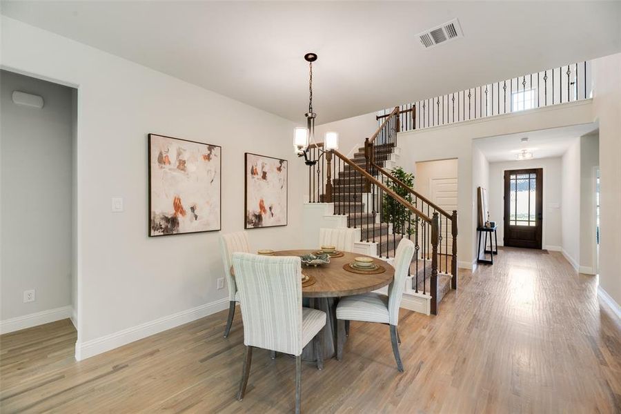 Furnished interior view inside a new home in , Royse City (Image 5). Furnished interior view inside a new home in , Royse City (Image 5).