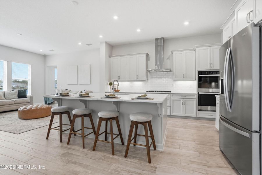 Furnished interior view inside a new home in RiverTown, St. Johns (Image 7).