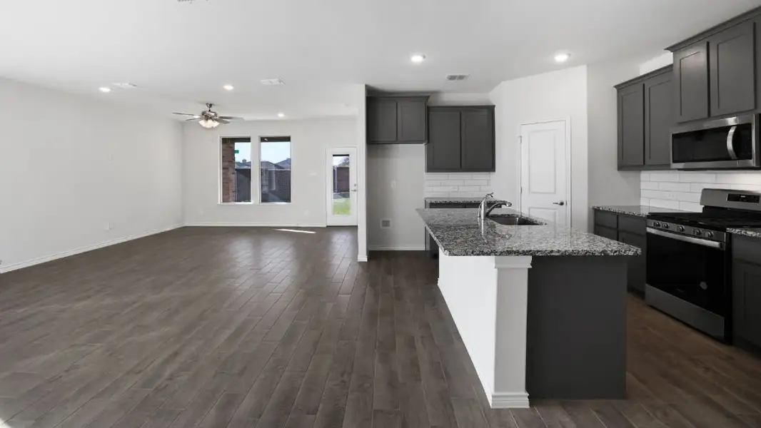 Furnished interior view inside a new home in The Preserve at Forum, Grand Prairie (Image 3).