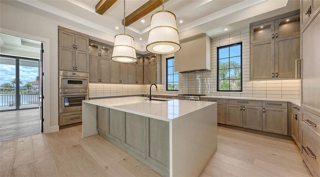 Furnished interior view inside a new home in , Longboat Key (Image 19).
