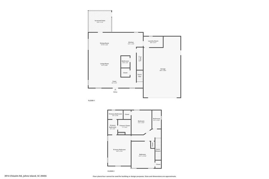 2D floor plan layout of this home in , Johns Island, SC (Image 5).