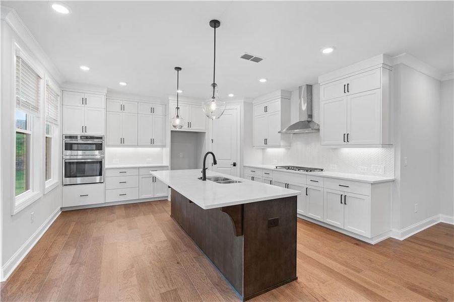 Furnished interior view inside a new home in Promenade at Sawnee Village, Cumming (Image 30).