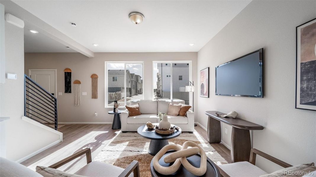Furnished interior view inside a new home in , Bennett (Image 8).