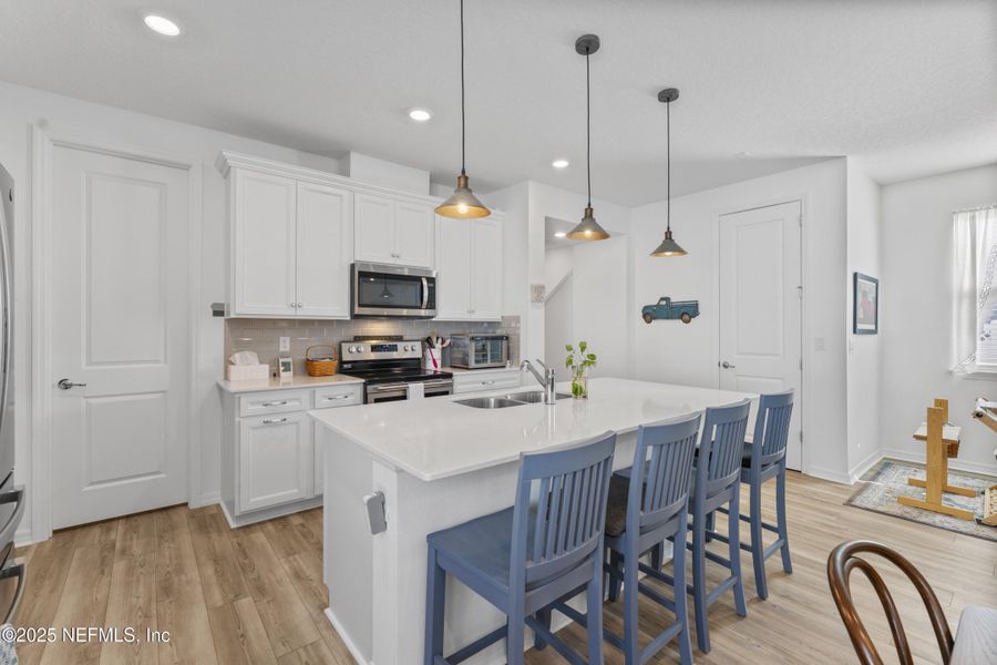 Furnished interior view inside a new home in Bradley Pond, Jacksonville (Image 12).
