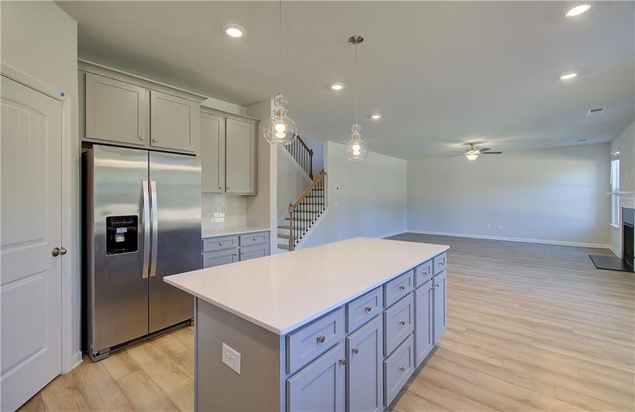 Furnished interior view inside a new home in Burchwood, Stockbridge (Image 5).