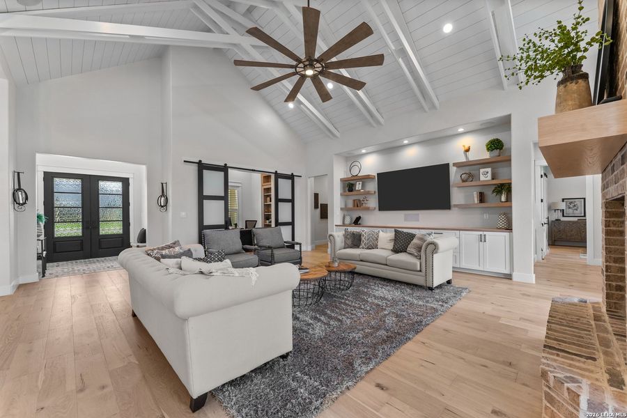 Furnished interior view inside a new home in Century Oaks, Seguin (Image 3). Furnished interior view inside a new home in Century Oaks, Seguin (Image 3).
