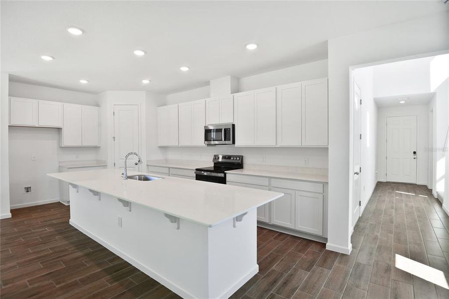 Furnished interior view inside a new home in Seasons at Shores of Lake Dell, Dundee (Image 6).
