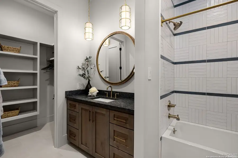 Furnished interior view inside a new home in , New Braunfels (Image 6). Furnished interior view inside a new home in , New Braunfels (Image 6).