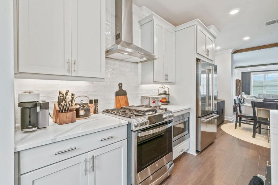 Furnished interior view inside a new home in Millcroft Townhomes, Buford (Image 12).