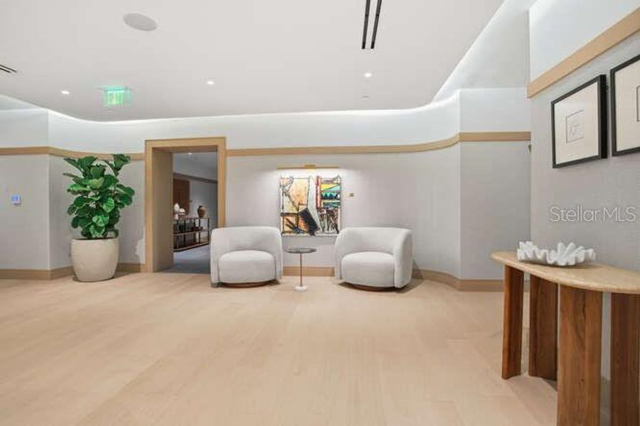 Furnished interior view inside a new home in , Tampa (Image 42).