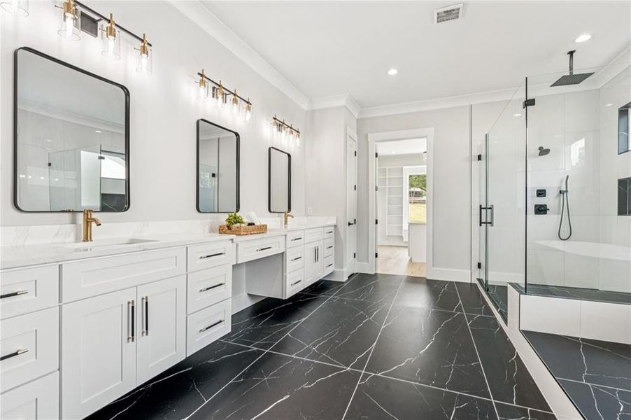 Furnished interior view inside a new home in , Hoschton (Image 31). Furnished interior view inside a new home in , Hoschton (Image 31).