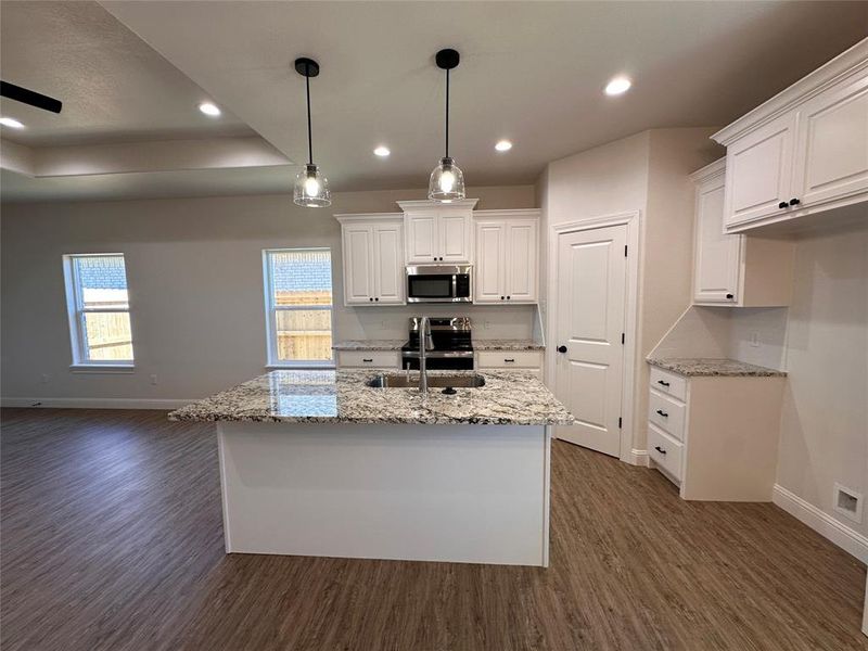 Furnished interior view inside a new home in , Abilene (Image 3).