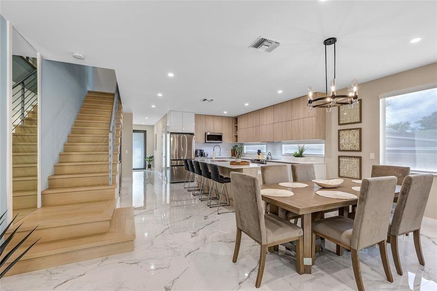 Furnished interior view inside a new home in , Fort Lauderdale (Image 26).