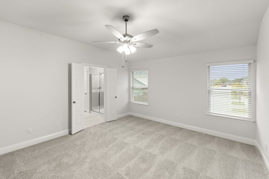 Front exterior of a new home in Sereno Oaks at Buckner Terrace, Dallas, TX, highlighting curb appeal (Image 20).