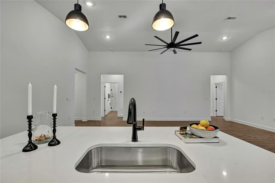 Close-up of interior finishes inside a home in , Brooksville (Image 18).