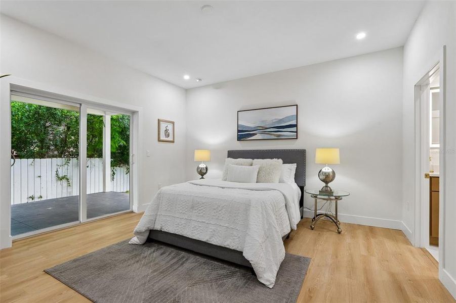 Furnished interior view inside a new home in , Dunedin (Image 34).