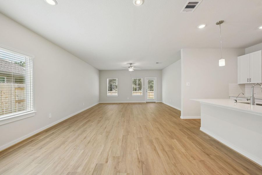 Spacious, unfurnished interior of a new home in , New Caney (Image 16). Spacious, unfurnished interior of a new home in , New Caney (Image 16).