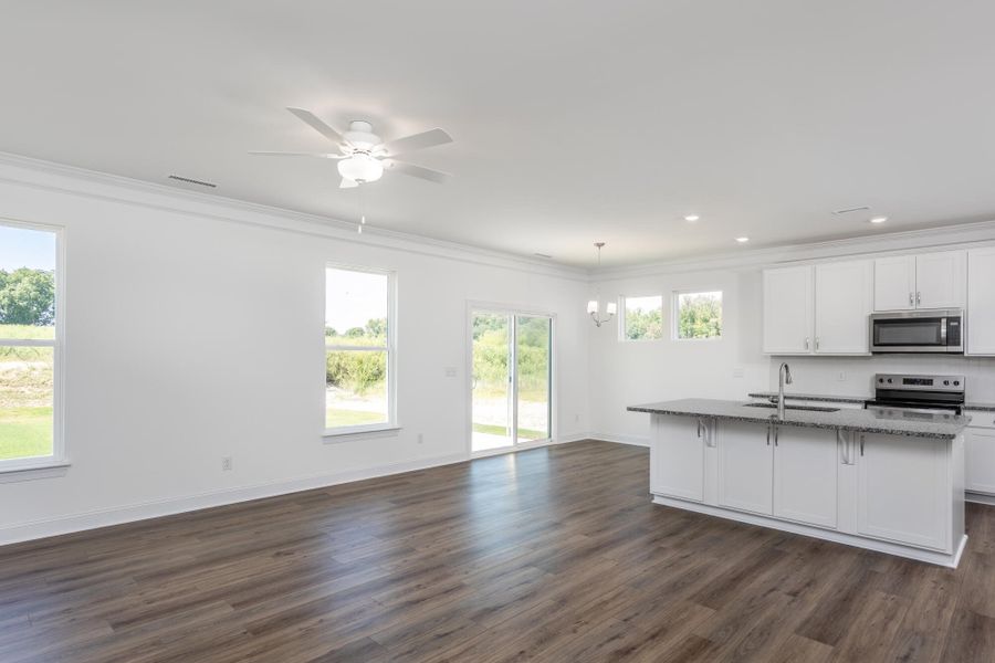 Spacious, unfurnished interior of a new home in Daniel Farms, Benson (Image 15). Spacious, unfurnished interior of a new home in Daniel Farms, Benson (Image 15).