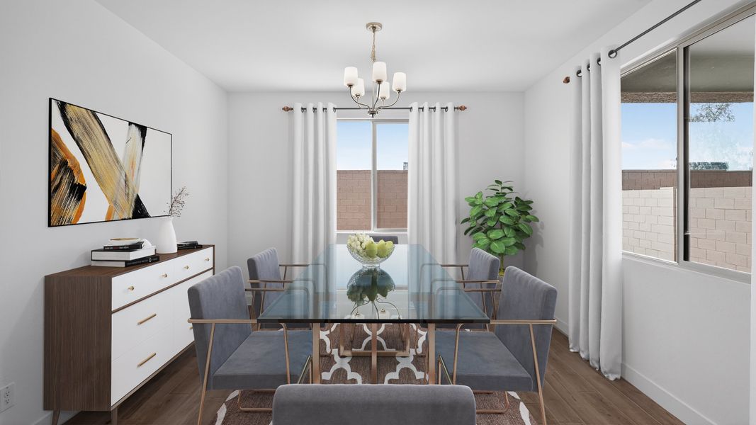 Furnished interior view inside a new home in Paradisi, Surprise (Image 9).