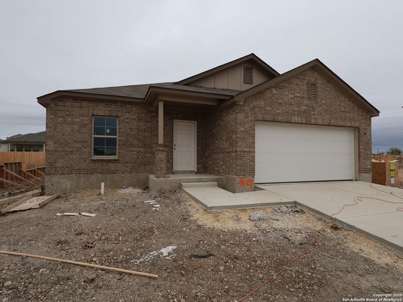 In-progress construction of a new home in Paloma Park, Converse, TX (Image 22).