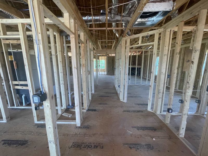 In-progress construction of a new home in Ballentine Ridge, Lyman, SC (Image 25). In-progress construction of a new home in Ballentine Ridge, Lyman, SC (Image 25).