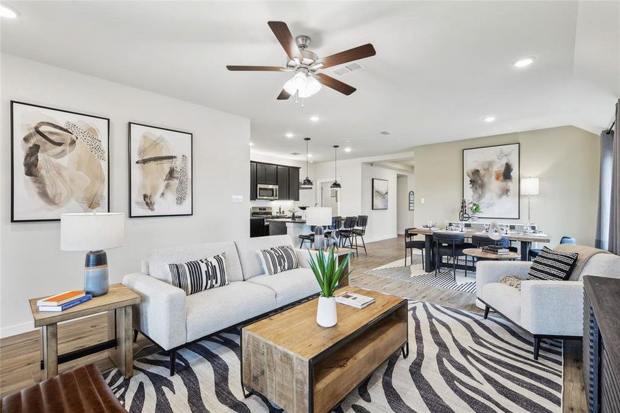 Furnished interior view inside a new home in Simpson Crossing, Princeton (Image 25). Furnished interior view inside a new home in Simpson Crossing, Princeton (Image 25).
