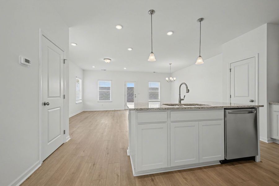 Furnished interior view inside a new home in Ironhorse, Dickson (Image 15). Furnished interior view inside a new home in Ironhorse, Dickson (Image 15).