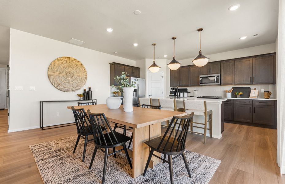 Representative furnished interior of a home built from the Sandalwood by Pulte Homes in Wolf Creek Run West, Strasburg (Image 8).