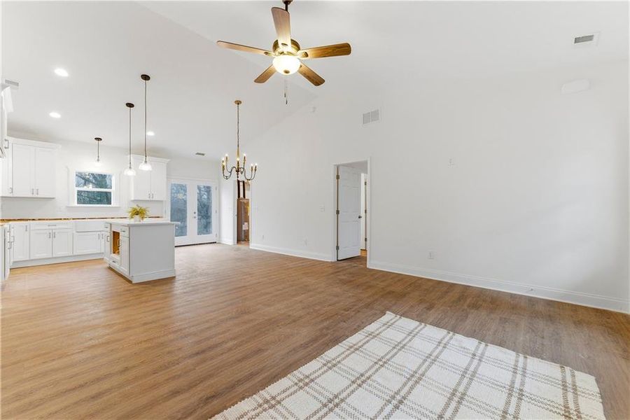Spacious, unfurnished interior of a new home in , Tate (Image 11).