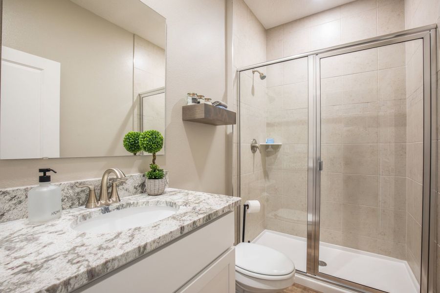Representative furnished interior of a home built from the Huntington by Maronda Homes in Coastal Communities, Edgewater (Image 24).