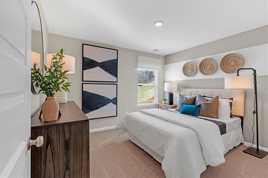 Furnished interior in a model home at Salacoa in Calhoun (Image 18). Furnished interior in a model home at Salacoa in Calhoun (Image 18).