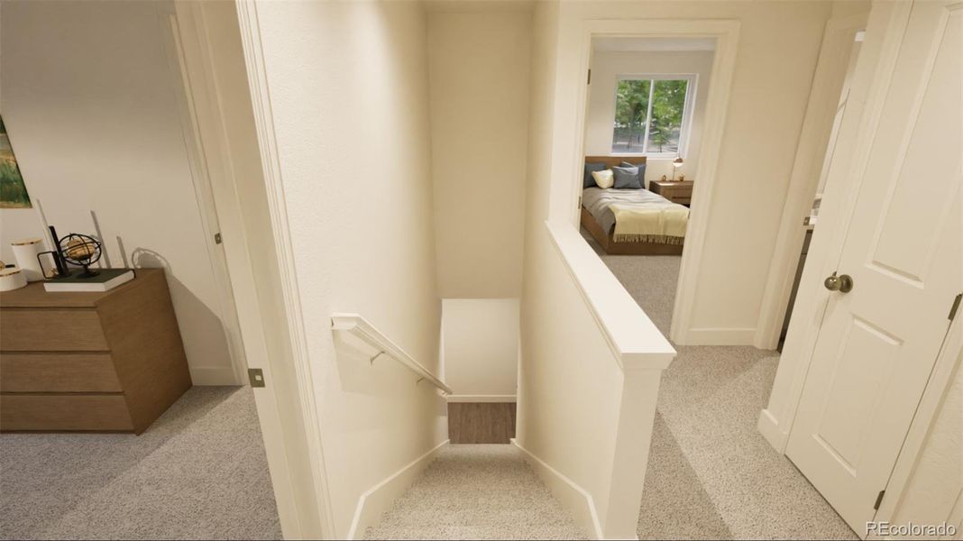 Furnished interior view inside a new home in , Aurora (Image 6).
