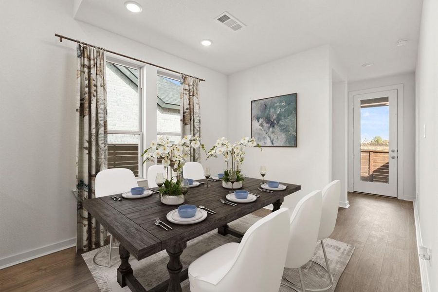 Dining Room - Virtually Staged