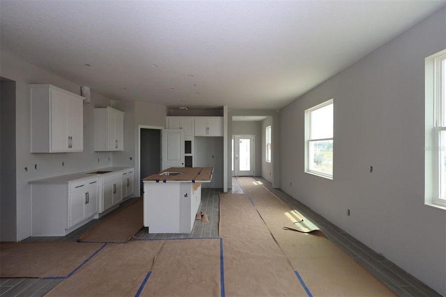 In-progress construction of a new home in Bay Lake Farms, St. Cloud, FL (Image 30).