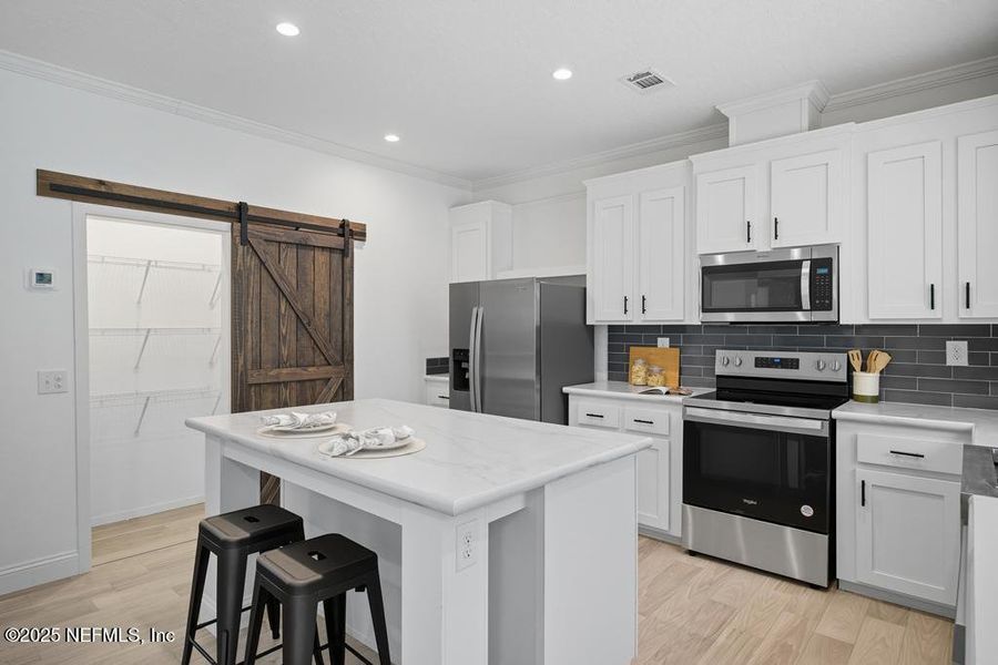 Furnished interior view inside a new home in , Macclenny (Image 30).