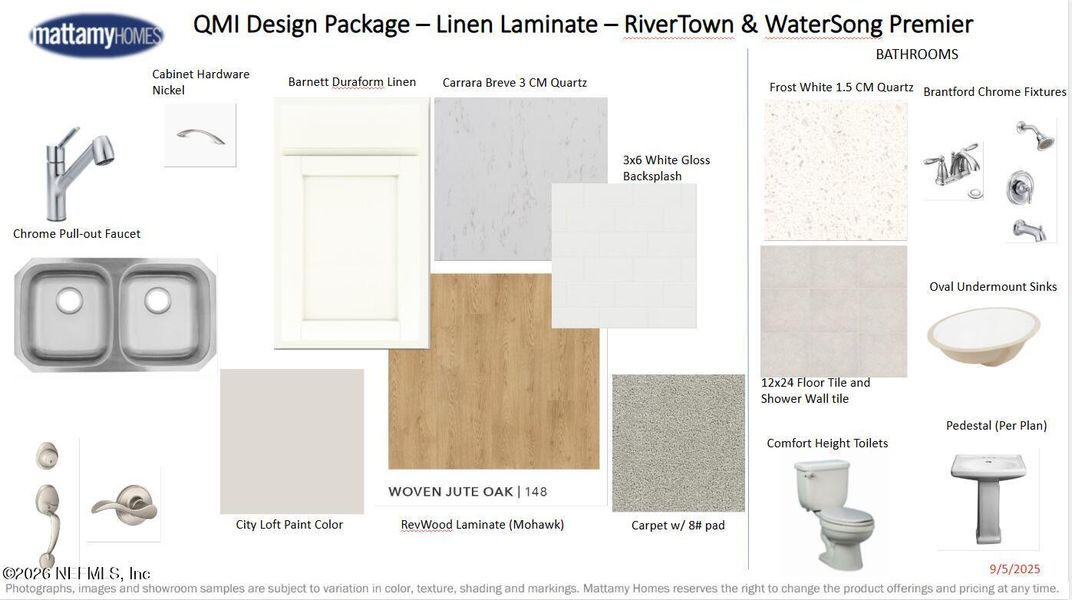 Sample of building materials used in homes in RiverTown, St. Johns (Image 5).