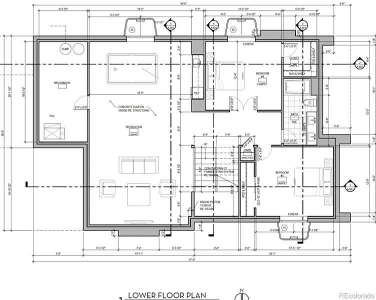 2D floor plan layout of this home in , Denver, CO (Image 5).