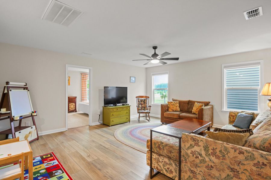 Furnished interior view inside a new home in , Summerville (Image 39).