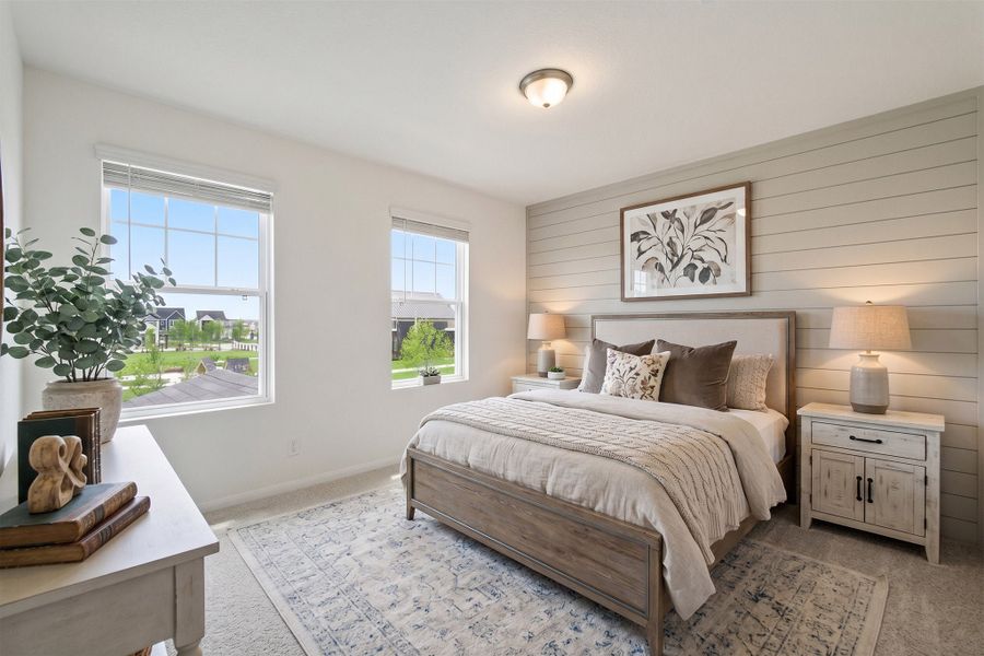 Furnished interior view inside a new home in Austin Point, Richmond (Image 19).