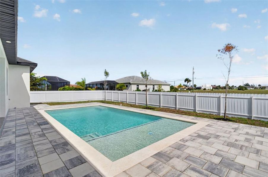 Exterior details and patio area of a home in , Cape Coral (Image 29).